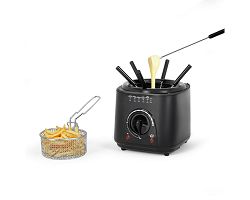 Friteuse électrique 2 en 1