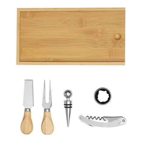 Set vin et fromage BAMBOO WINE