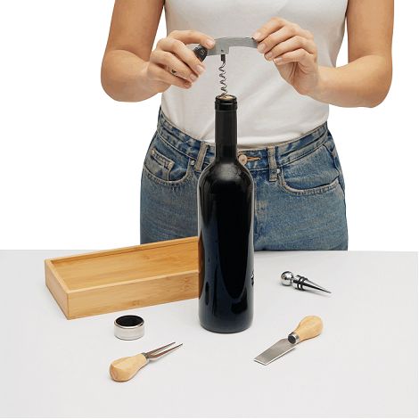 Set vin et fromage BAMBOO WINE