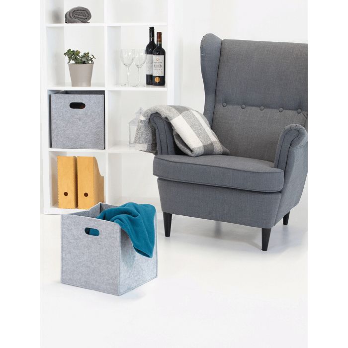  Boîte de rangement en feutre HYGGE