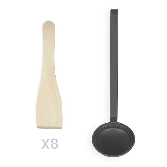  Appareil 2 en 1 crêpière et plancha grill - Noir