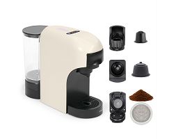Machine à café multi-capsules 4 en 1 - Crème