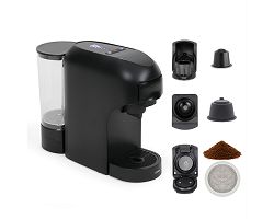 Machine à café multi-capsules 4 en 1 - Noir