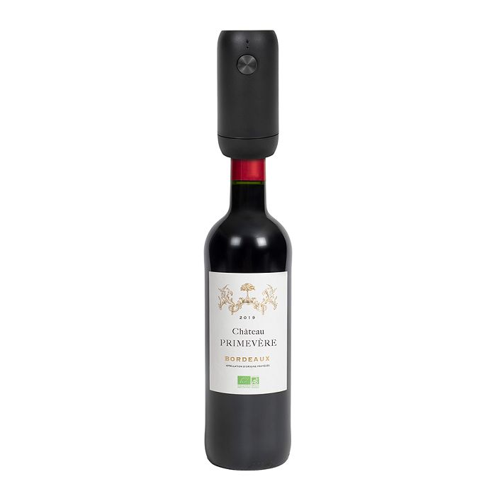  Bouchon à vin automatique sous vide - Noir