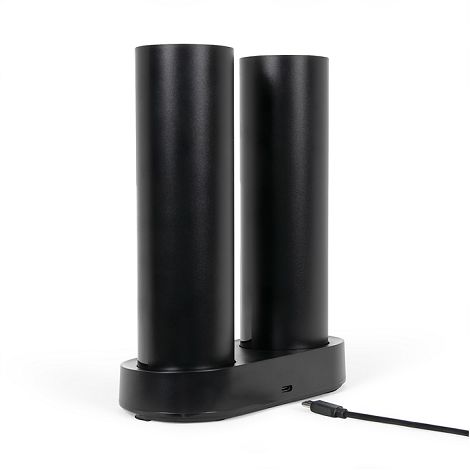 Set salière et poivrière électriques - Noir