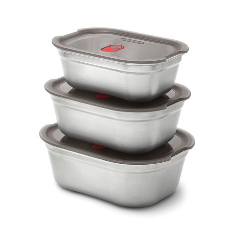 Set de boites repas x3 Petite, Moyenne, Grande Black+Blum