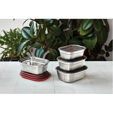 Set de boites repas x3 Petite, Moyenne, Grande Black+Blum