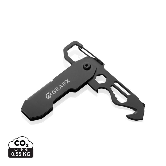  Outil multifonction pliable avec mousqueton Gear X