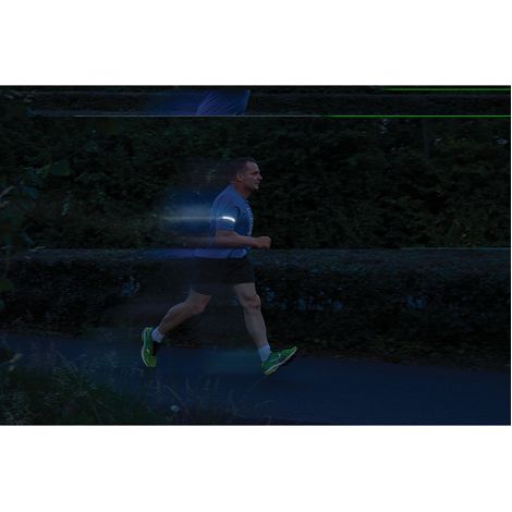  Lampe running LED rechargeable en plastique RCS Lumi Sprint