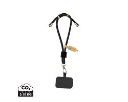 Bracelet téléphone réglable en rPET recyclé RCS CarryLoop