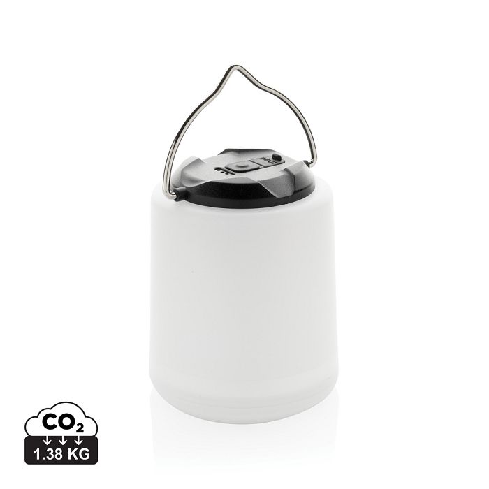  Lampe de table rechargeable en plastique recyclé RCS Limio