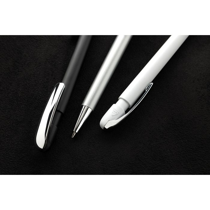  Stylo à clip métallique en ABS recyclé GRS Glide
