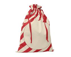 Grand sac coton Père Noël