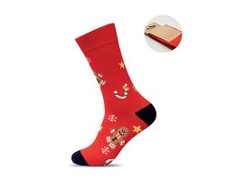 Paire de chaussettes de Noël M