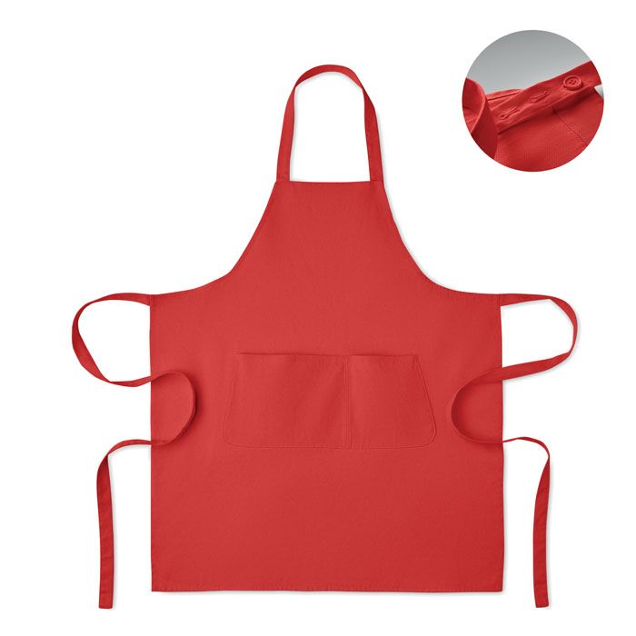  Tablier en coton bio 240 gr/m²
