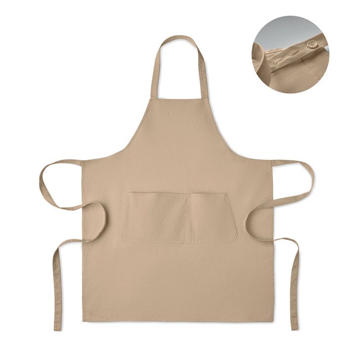  Tablier en coton bio 240 gr/m²