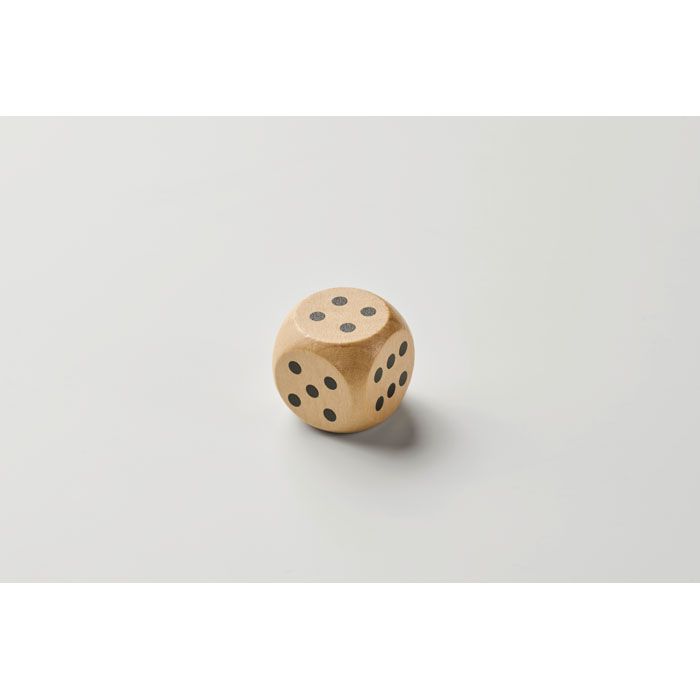  Dés en bois Schima 3cm dia