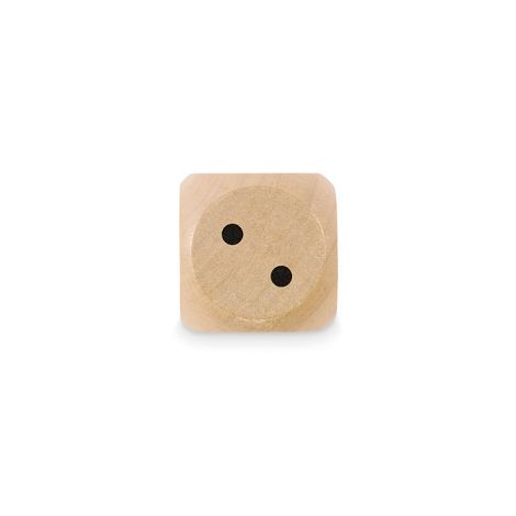 Dés en bois Schima 3cm dia
