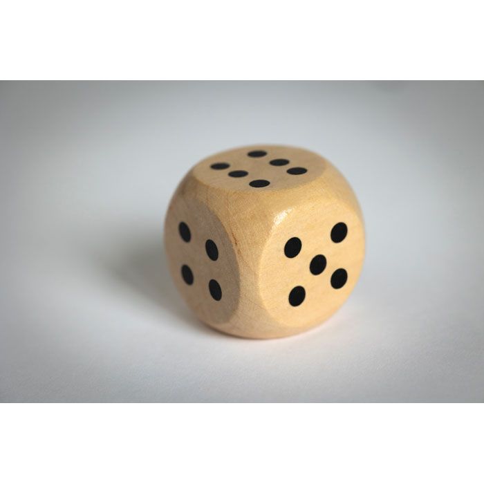  Dés en bois Schima 3cm dia