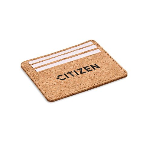 Porte-cartes en liège et RFID