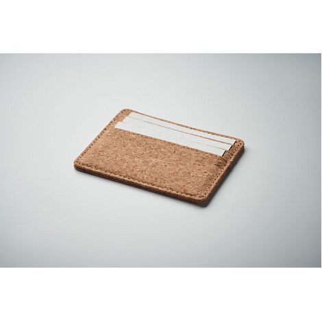 Porte-cartes en liège et RFID
