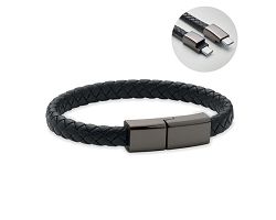 Câble bracelet tressé type C
