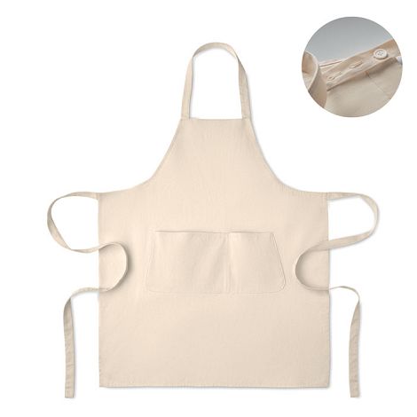 Tablier en coton bio 240 gr/m²