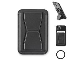 Porte-cartes magnétique en PU