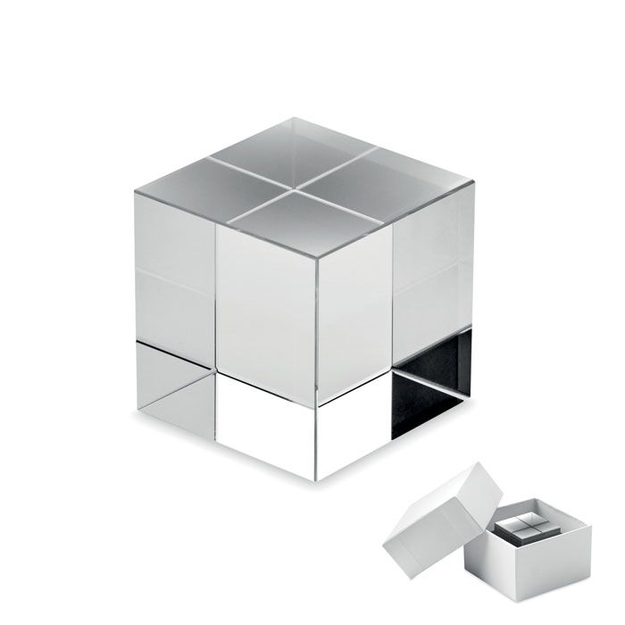  Trophée en verre Cube