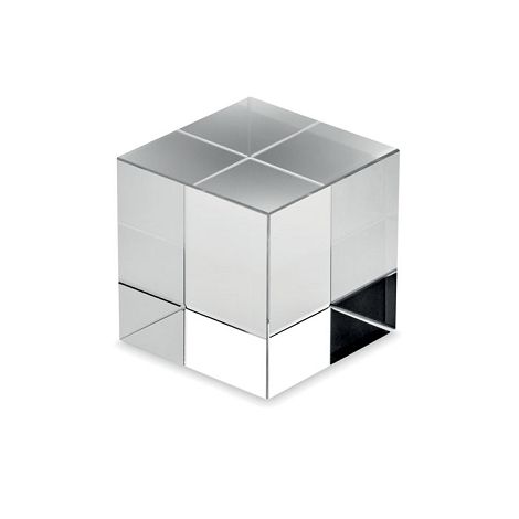 Trophée en verre Cube