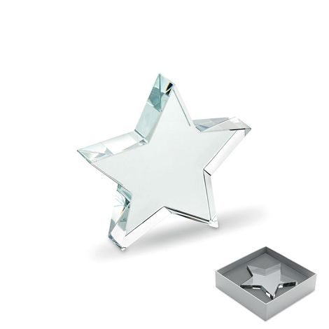 Trophée en verre Etoile