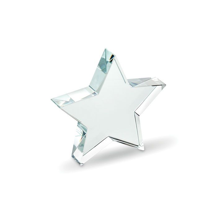  Trophée en verre Etoile