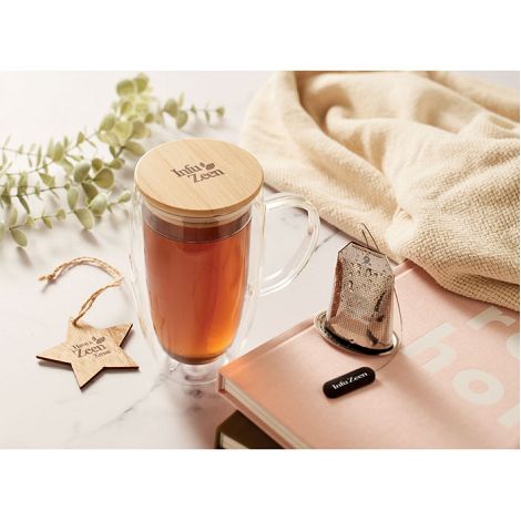 Mug en verre double paroi 450ml