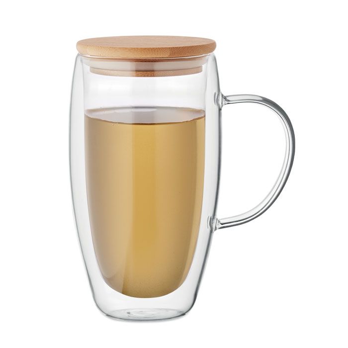  Mug en verre double paroi 450ml