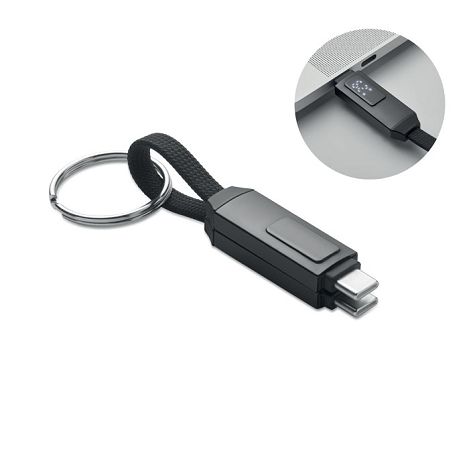 Porte-clés et câble de charge