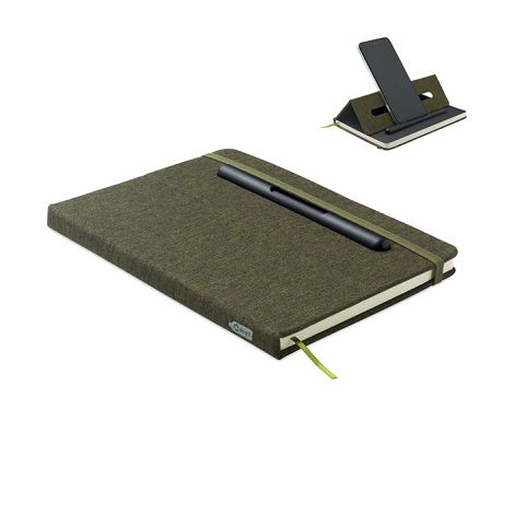 Cahier A5 support de téléphone