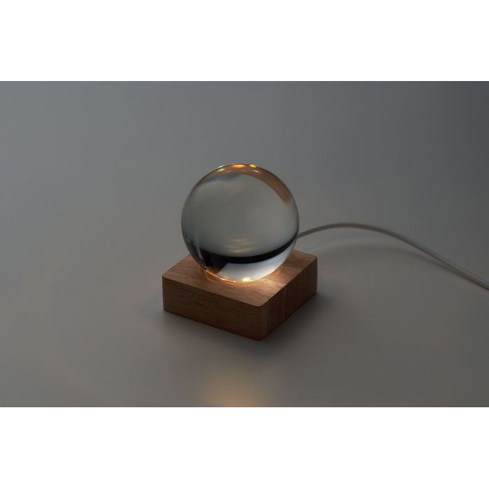  Sphère en verre LED