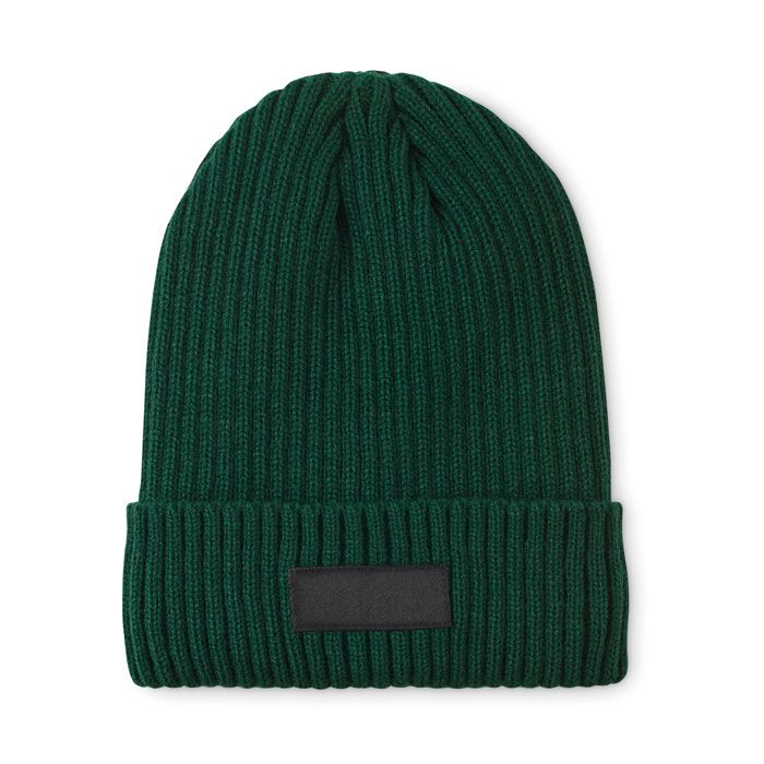  Bonnet tricoté avec revers