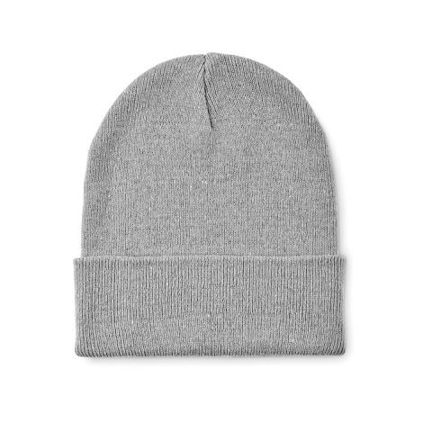 Bonnet tricoté avec revers