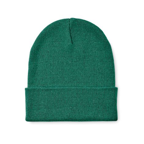 Bonnet tricoté avec revers