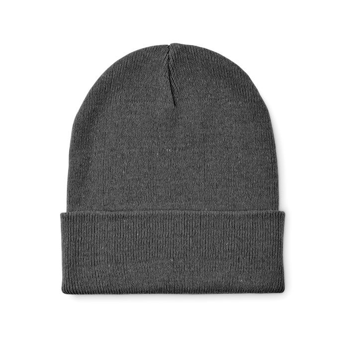  Bonnet tricoté avec revers