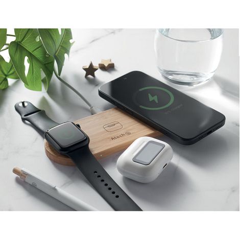  Chargeur sans fil 3 en 1 15W