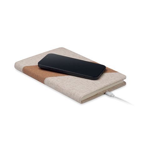  Carnet A5 avec chargeur 15W