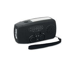Radio portable avec torche LED