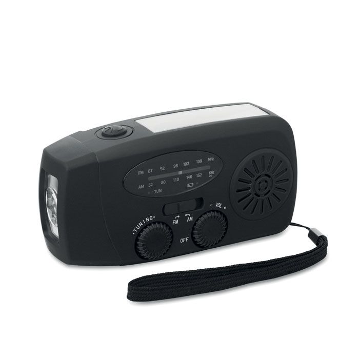  Radio portable avec torche LED