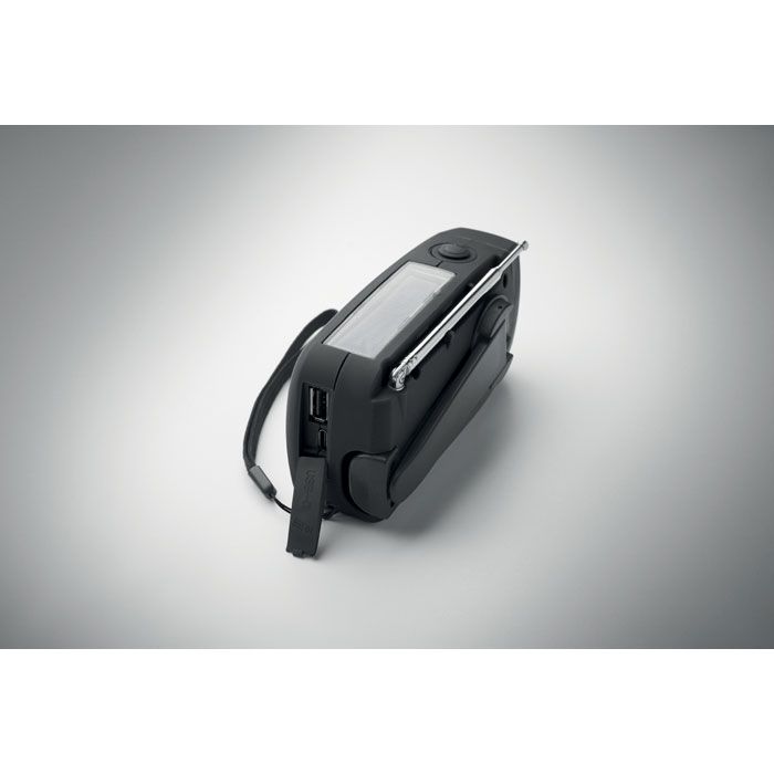  Radio portable avec torche LED