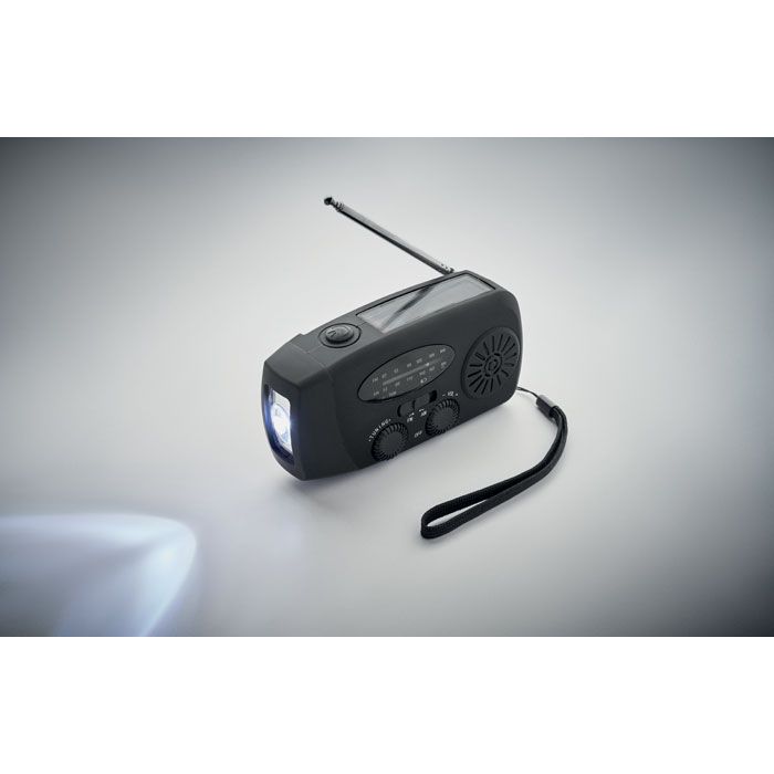  Radio portable avec torche LED