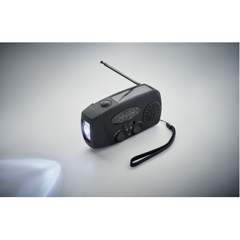  Radio portable avec torche LED