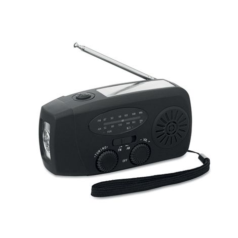  Radio portable avec torche LED