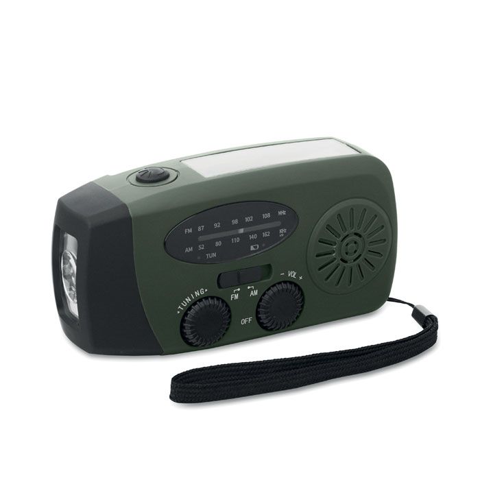  Radio portable avec torche LED